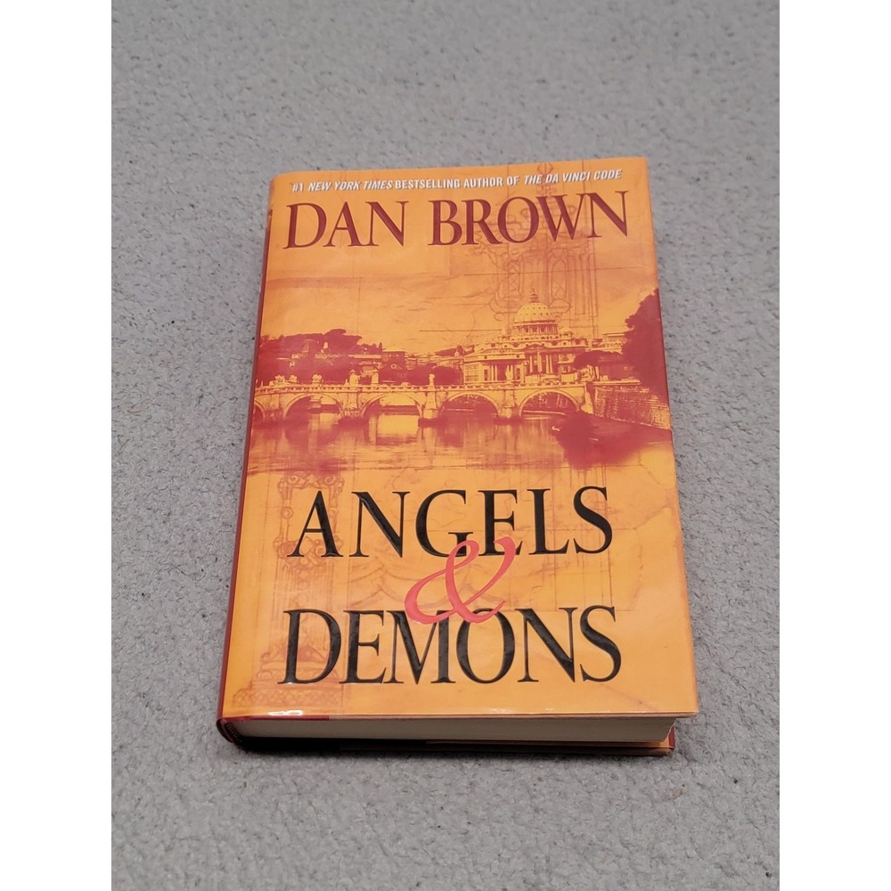 Angels & Demons Dan Brown 1st Edition Atria Hardcover Robert Langdon Thriller